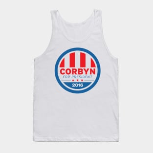 Jeremy Corbyn for President 2016 Tank Top